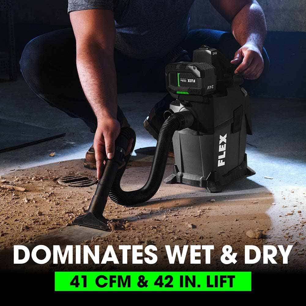 Flex FX5221-Z 24V Jobsite Vacuum Cleaner - Bare Tool - 5