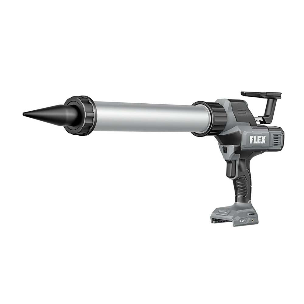 Flex FX6221-Z 20 oz Caulk & Adhesive Gun, Tool Only - Variable Speed, Anti-Drip (Bare Tool)