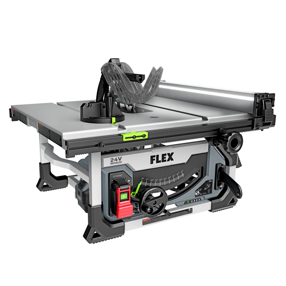 Flex FX7221-1J 10" Table Saw Kit (1 x 10.0Ah Stacked Battery + 280W charger) - 2