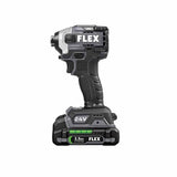 Flex FXM202-2B 24V Brushless 2 Tool Combo Kit Hammer Drill with Turbo Mode and Impact Driver with Quick Eject - 5