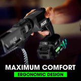 Flex FXM203-2A 24V Brushless 2 Tool Combo Kit  Drywall Screw Gun with magazine and Cut Out Tool - 11