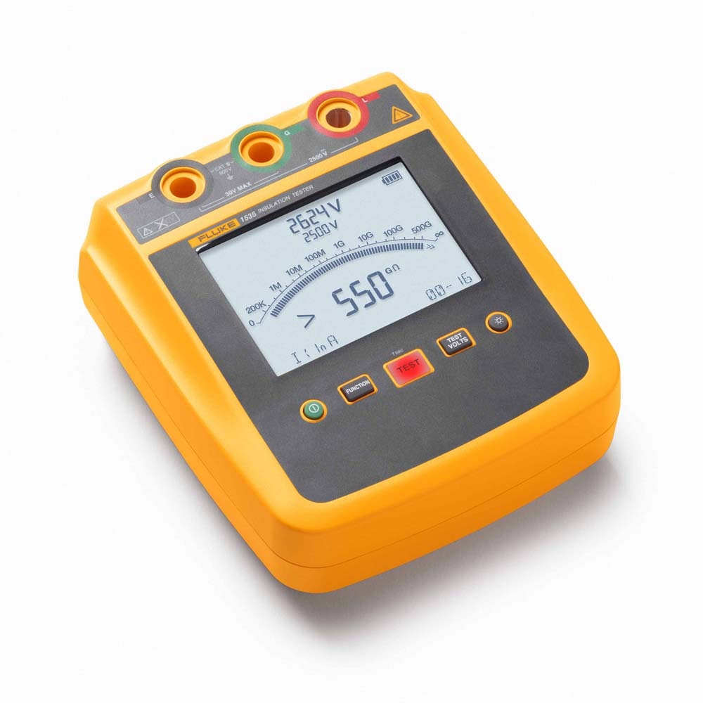 Fluke 1535 2500V Insulation Tester - 6