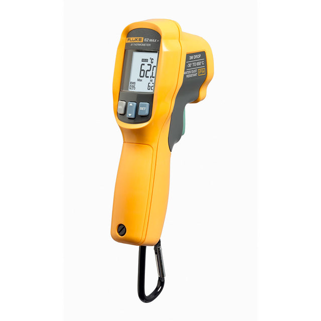 Fluke 62 MAX + Infrared Thermometer -22-1202°F Range, 12:1 Ratio