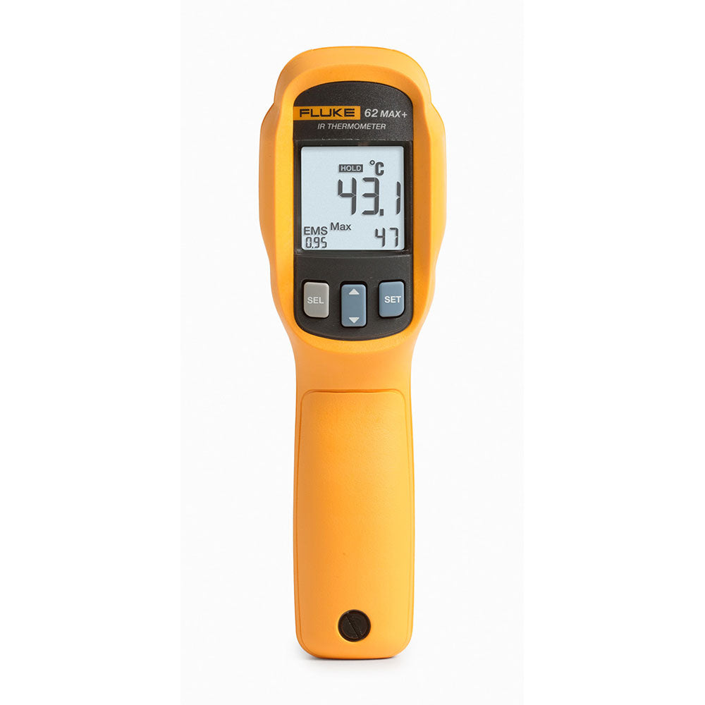 Fluke 62 MAX + Infrared Thermometer -22-1202°F Range, 12:1 Ratio - 2