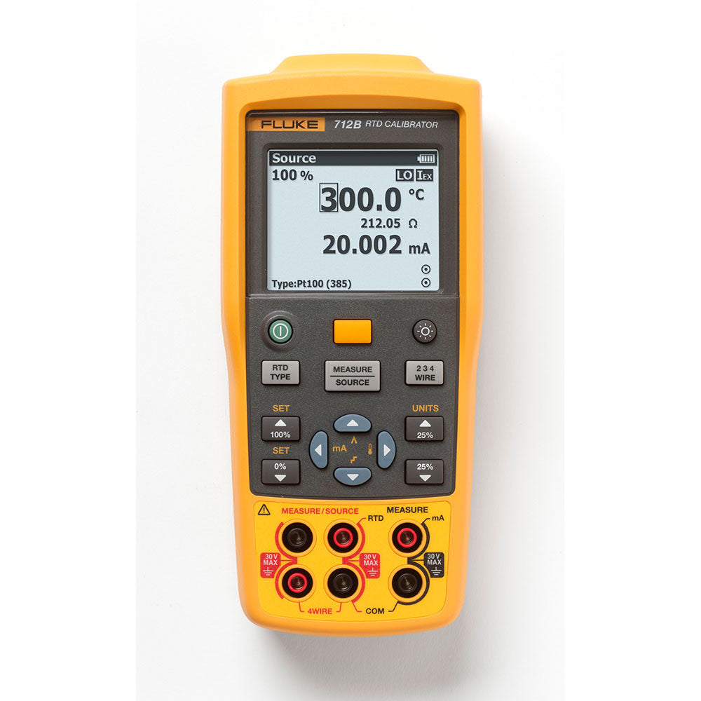 Fluke 712B/EN 13 RTD Types/Resistance Temperature Calibrator - 2