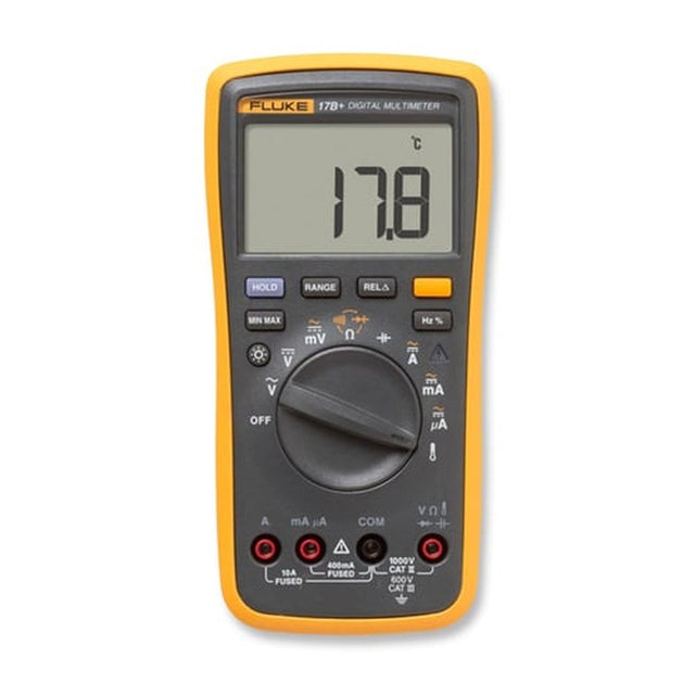 Fluke FLUKE-17B+ ESP 17B+ Digital Multimeter - 1000V and 10A