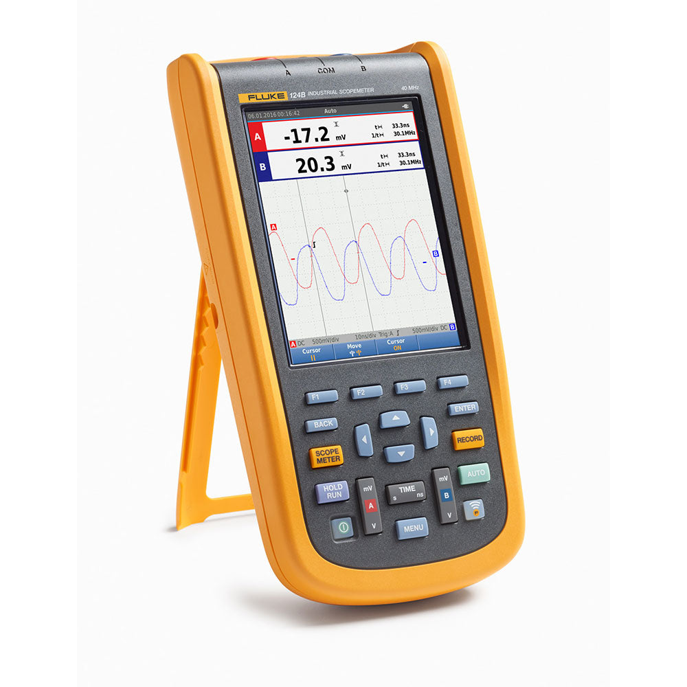 Fluke FLUKE-124B/NA Industrial Scopemeter, 40MHZ - 3