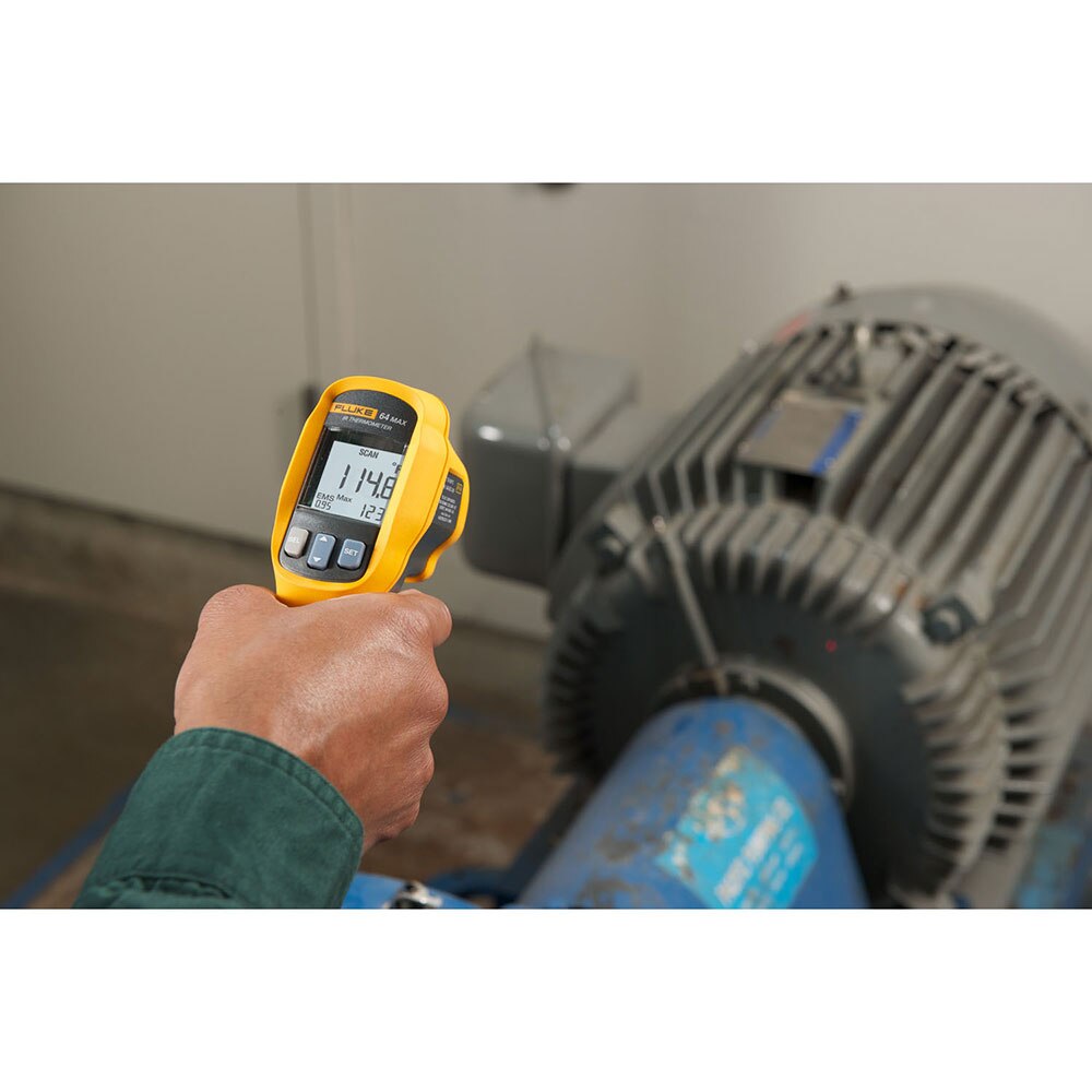 Fluke 4856105 64 MAX Multifunction Infrared Thermometer 20:1 D:S, 22 to 1112 °F Range - 5