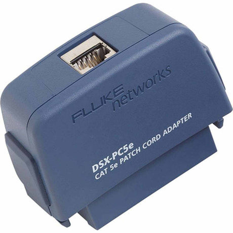 Fluke DSX-PC5E Single DSX CAT 5e Adapter w/ Shielded Patch Cord Jacks/ Modular Plug Terminated Links