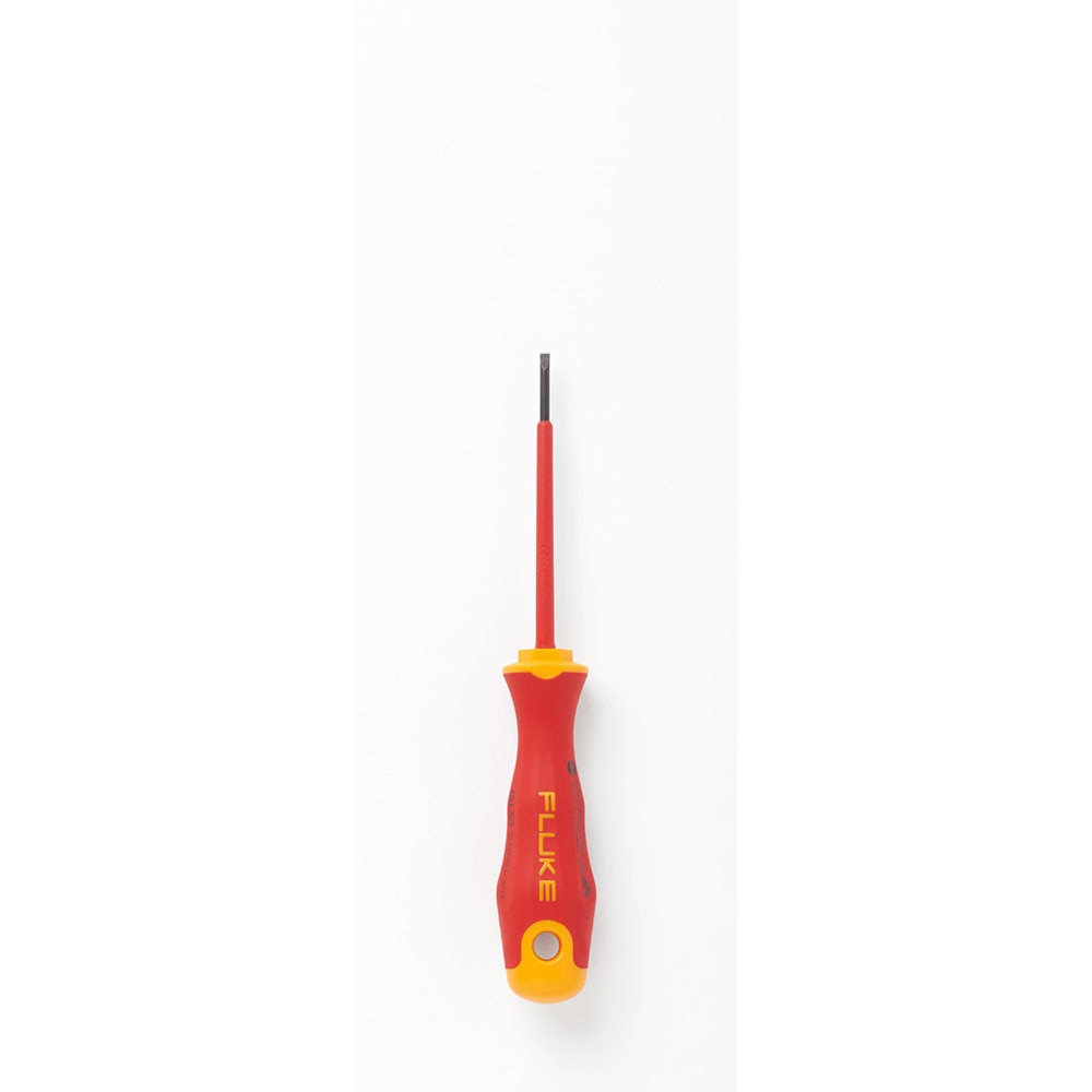 Fluke 5067271 ISLS3 Insulated Slotted Screwdriver, 3/32 x 3" 1000V - 2
