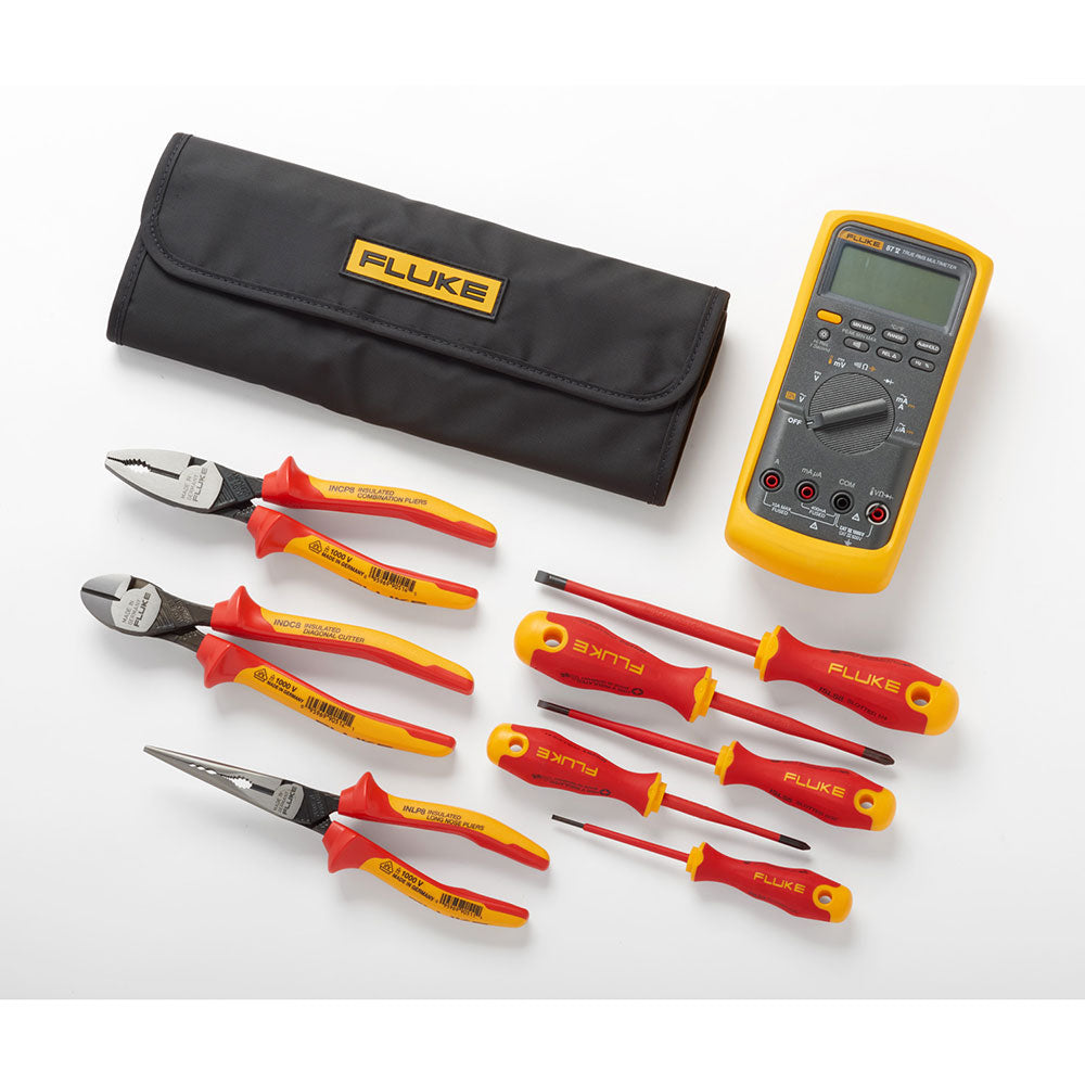 Fluke 5067419 IB875K Insulated Hand Tools Starter Kit w/Digital Multimeter