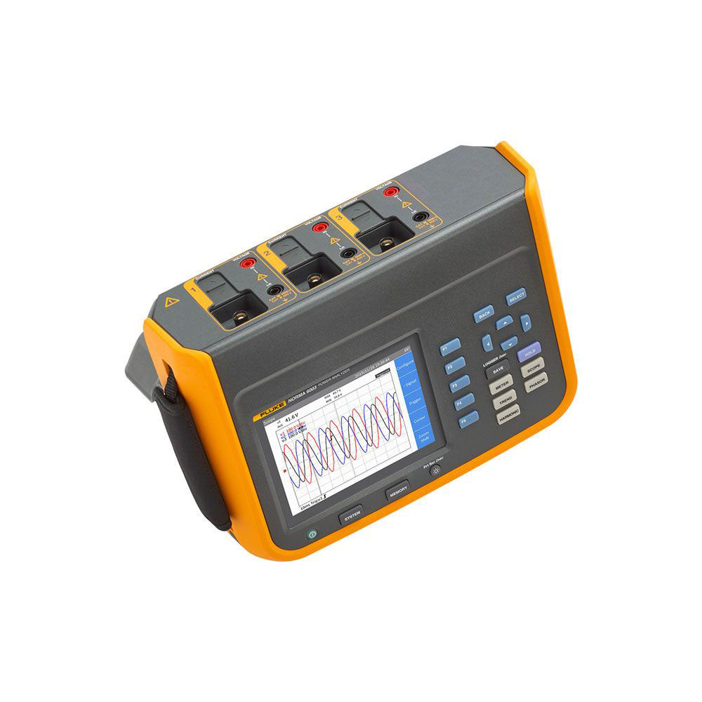 Fluke 5125180 NORMA 6003 Portable Power Analyzer without Speed & Torque, Three-Channel - 5