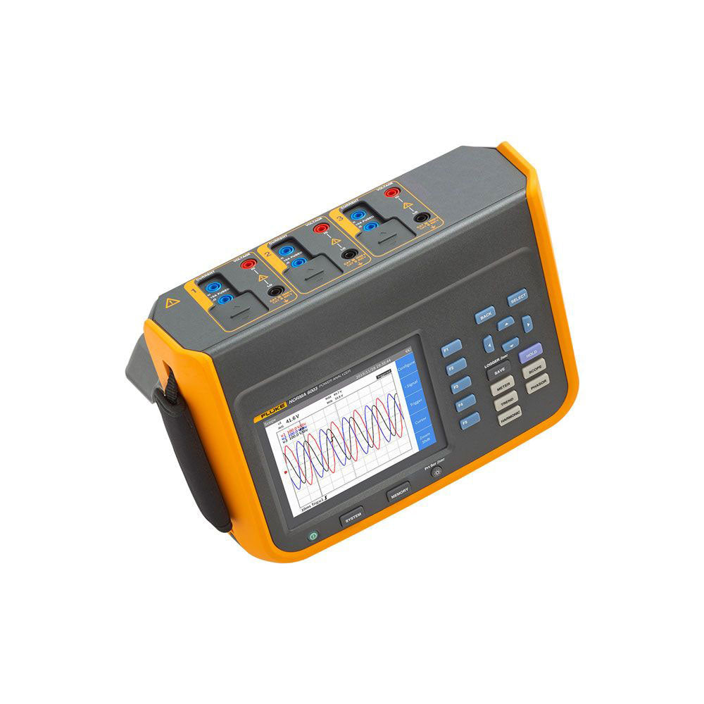 Fluke 5125180 NORMA 6003 Portable Power Analyzer without Speed & Torque, Three-Channel - 6