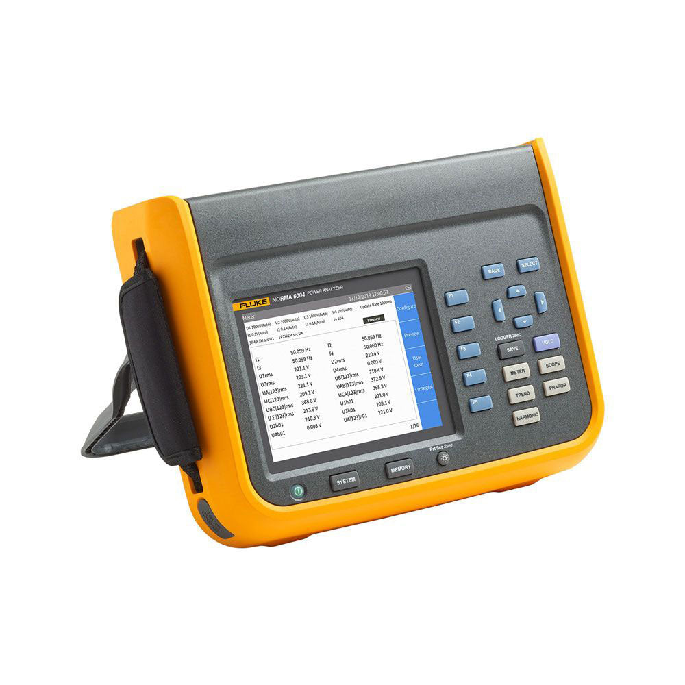 Fluke 5125209 NORMA 6004 Portable Power Analyzer without Speed & Torque, Four-Channel - 2