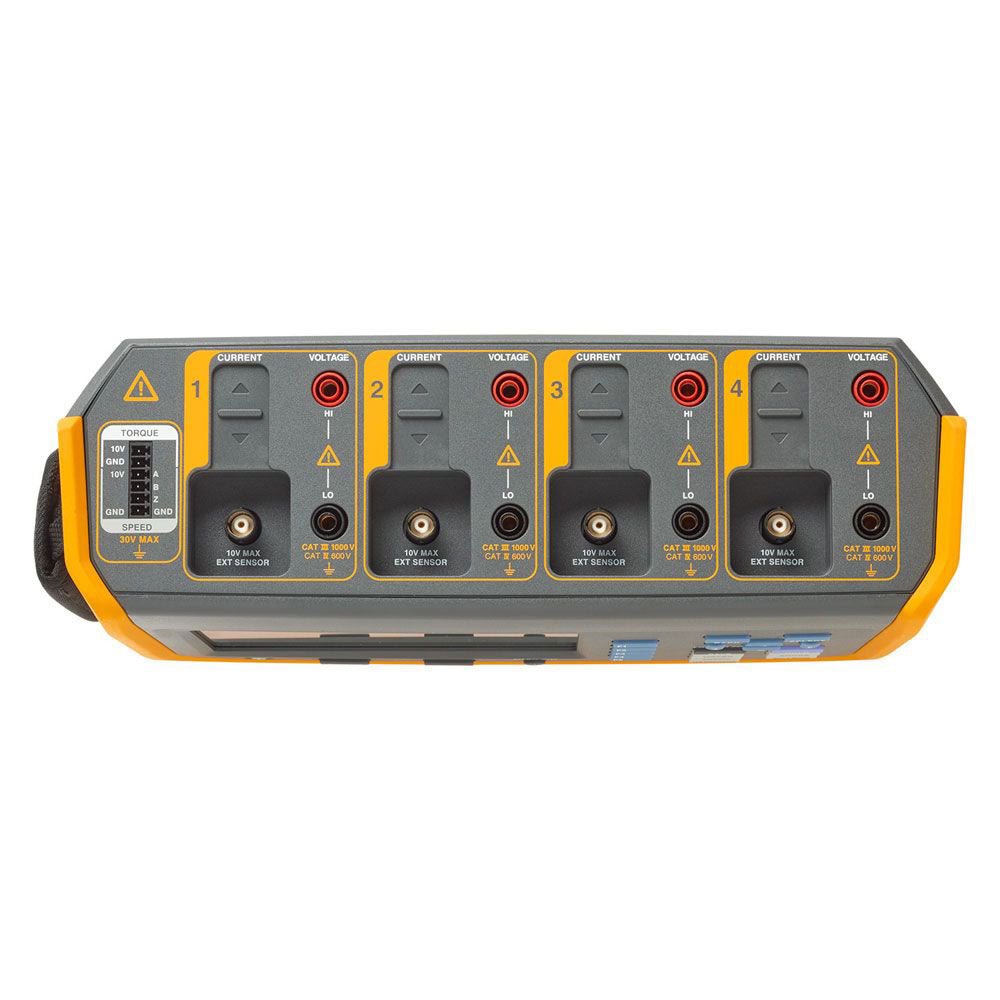 Fluke 5125211 NORMA 6004+ Portable Power Analyzer with Speed & Torque, Four-Channel - 6