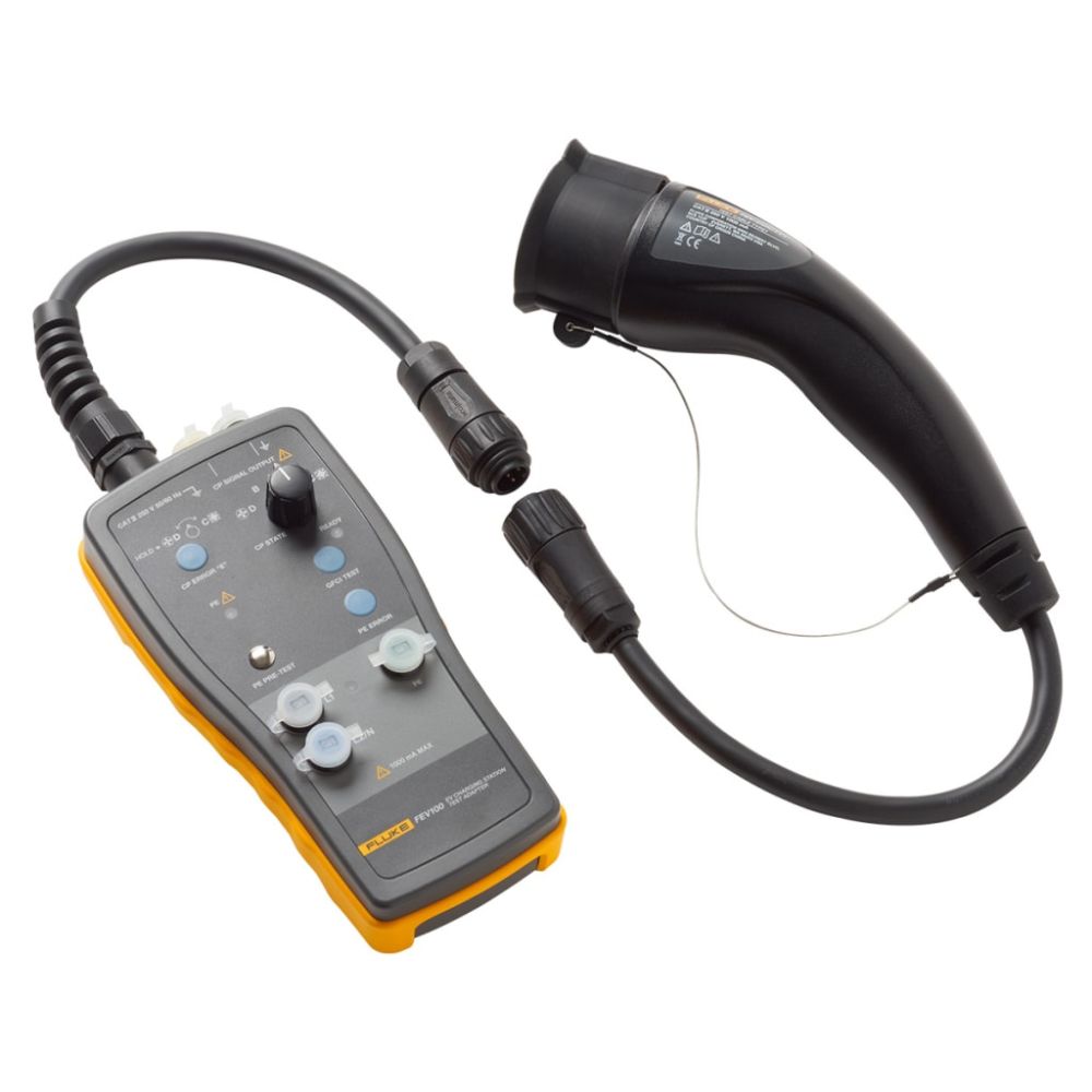 Fluke 5258790 FLK-FEV100/TY1 - Test Adapeter Electric Vehicle Charging Stations w/ Type 1 Connector & Cable - 3