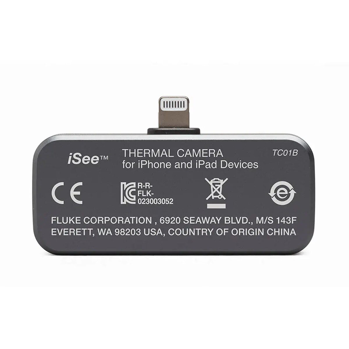 Fluke 5589280 FLUKE-TC01B 25HZ iSee Mobile Thermal Imaging Camera for Apple iOS Devices with Lightning Interface 256 x 192 25 Hz - 2
