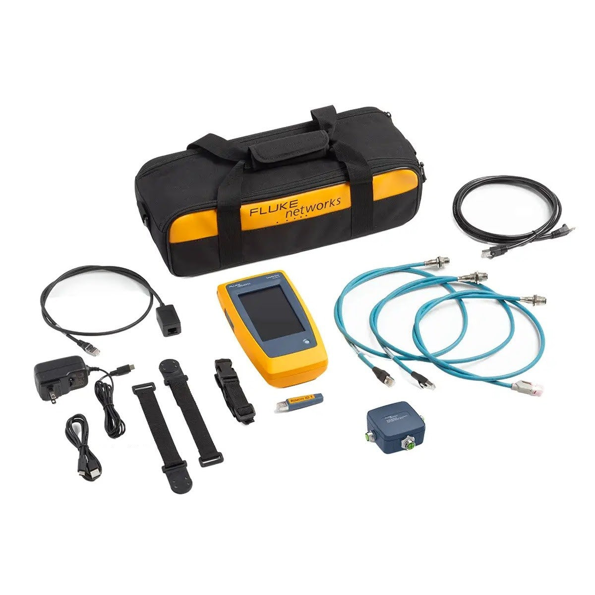 Fluke 6006111 LIQ-DUO-IE LinkIQ Duo Industrial Ethernet Tester with Wi-Fi and Industrial Ethernet Adapter Kit (1 Kit) - 3