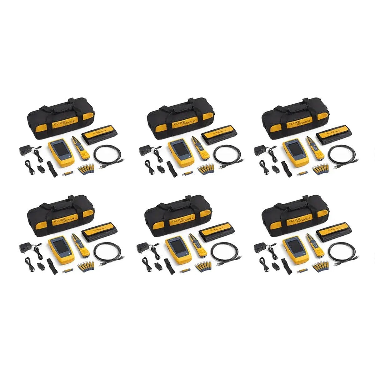 Fluke 6022815 LIQ-DUO-KIT-6PK LinkIQ Cable+Wi-Fi+Network Tester Duo Kit Multipack (6 Pack)
