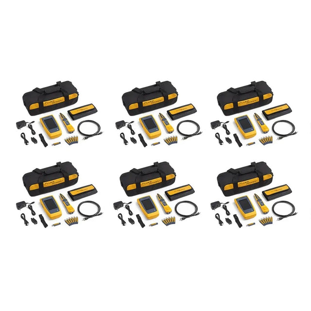Fluke 6022815 LIQ-DUO-KIT-6PK LinkIQ Cable+Wi-Fi+Network Tester Duo Kit Multipack (6 Pack)