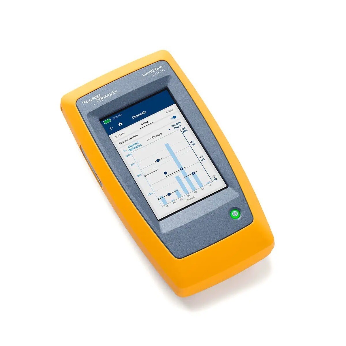Fluke 6023765 LIQ-DUO/FPC3 LinkIQ Duo Cable WiFi Network Tester with 3 Year Premium Care - 3