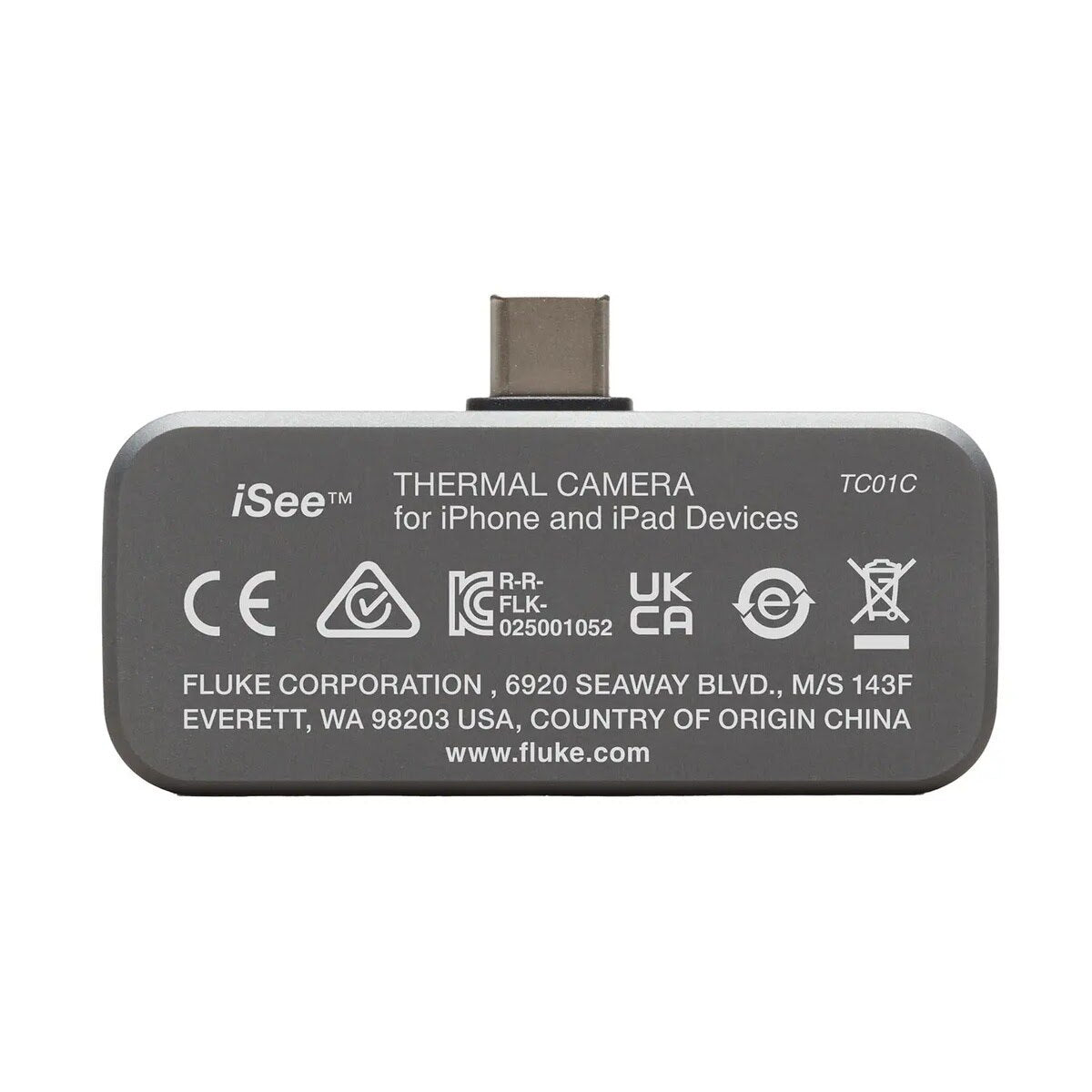Fluke 6047758 TC01C iSee Mobile Thermal Camera for iOS Smartphones (1022 F/USB-C Connector) - 3