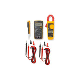 Fluke 6153385 Apprentice Dual-Meter Troubleshooting Kit with Multimeter Clamp Meter and Voltage Detector, 106/302+/1ACII/EIC
