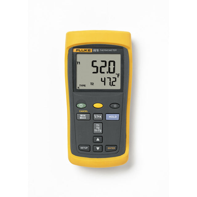 Fluke 52-2 60HZ Dual Probe Digital Thermometer