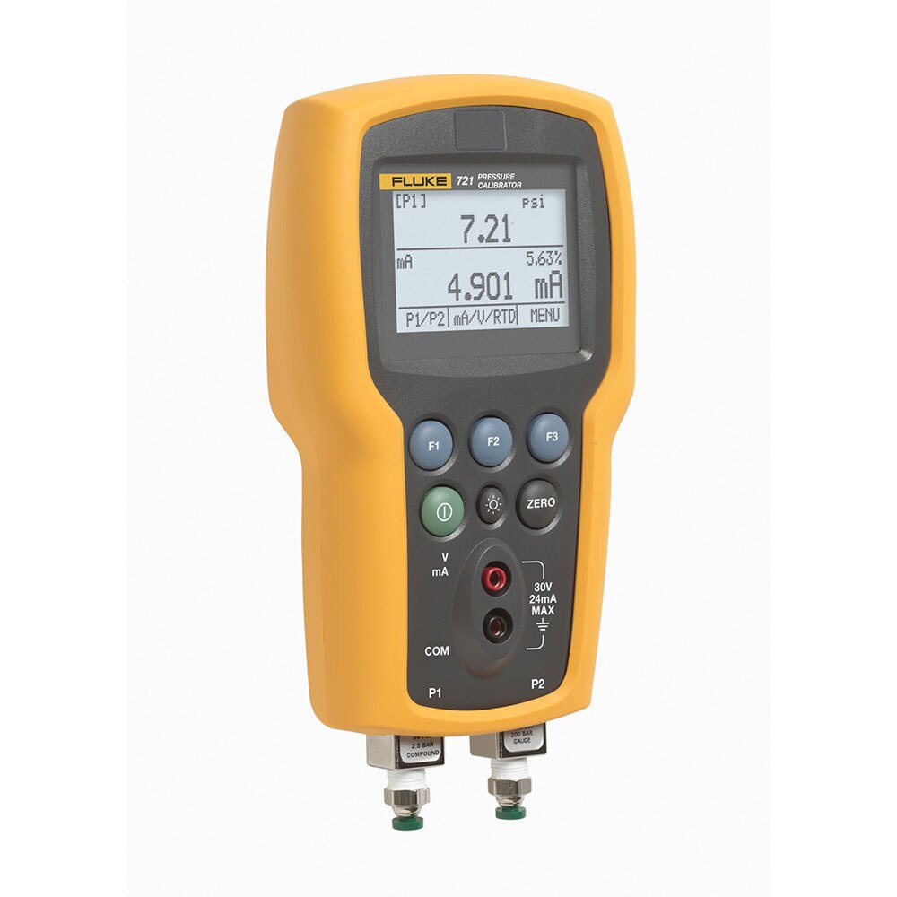 Fluke 721-3630 Dual Sensor Pressure Calibrator, 36 Psig, 3000 Psig - 3
