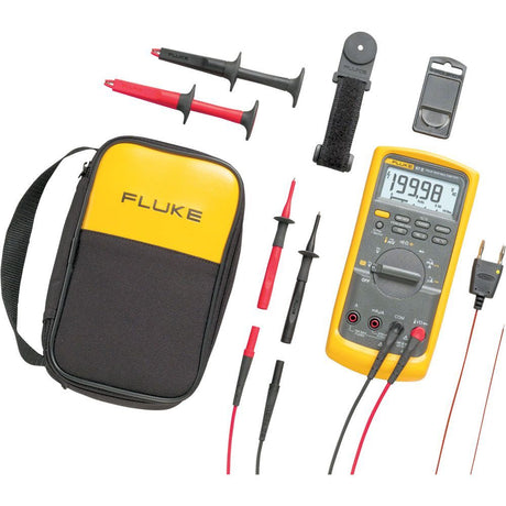 Fluke 87-5/E2 KIT 87V Industrial True-RMS Multimeter Combo Kit