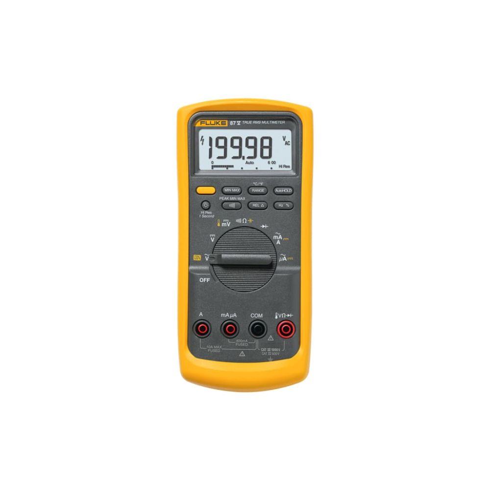 Fluke 87V/IMSK Industrial Multimeter Service Combo Kit - 4