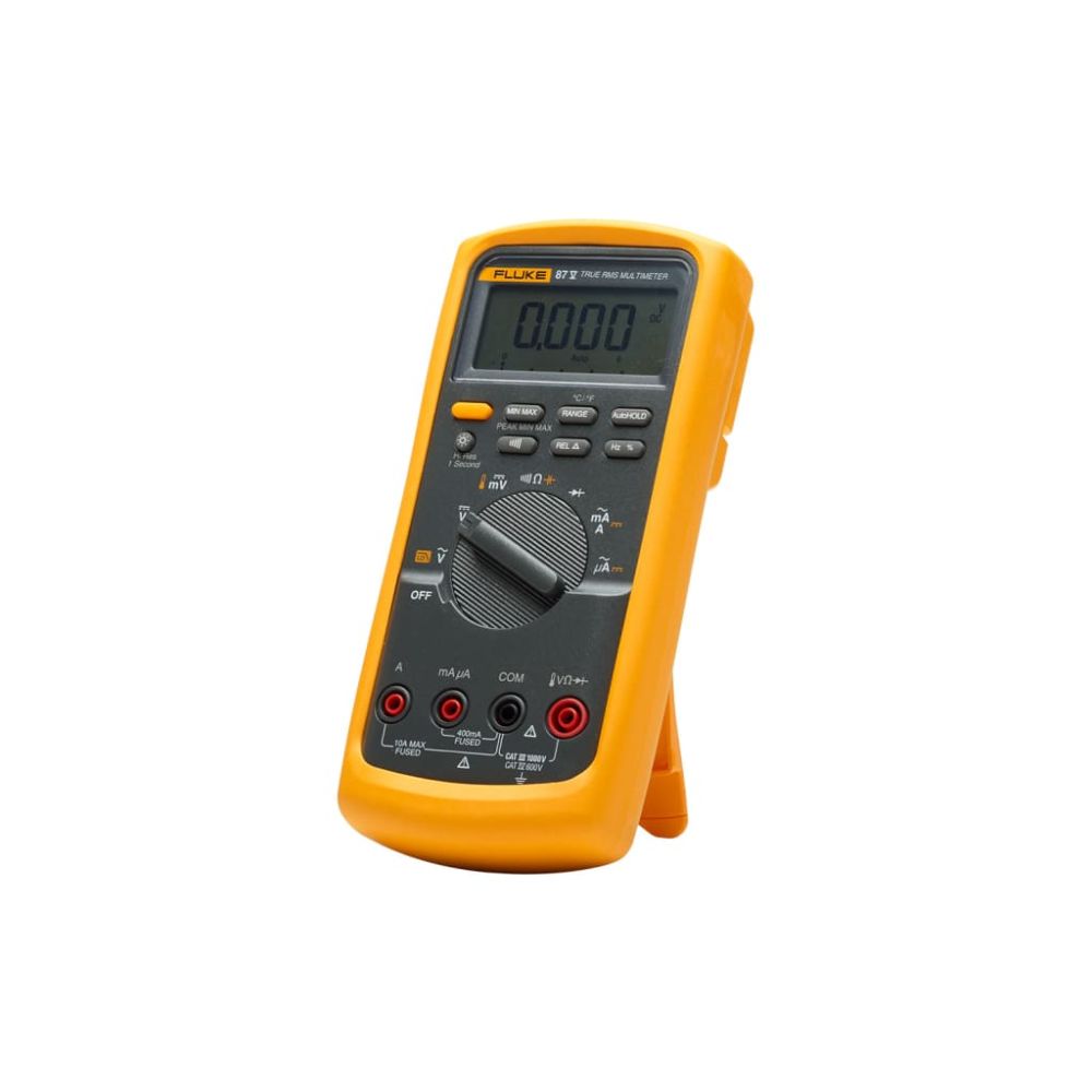 Fluke 87V/IMSK Industrial Multimeter Service Combo Kit - 6