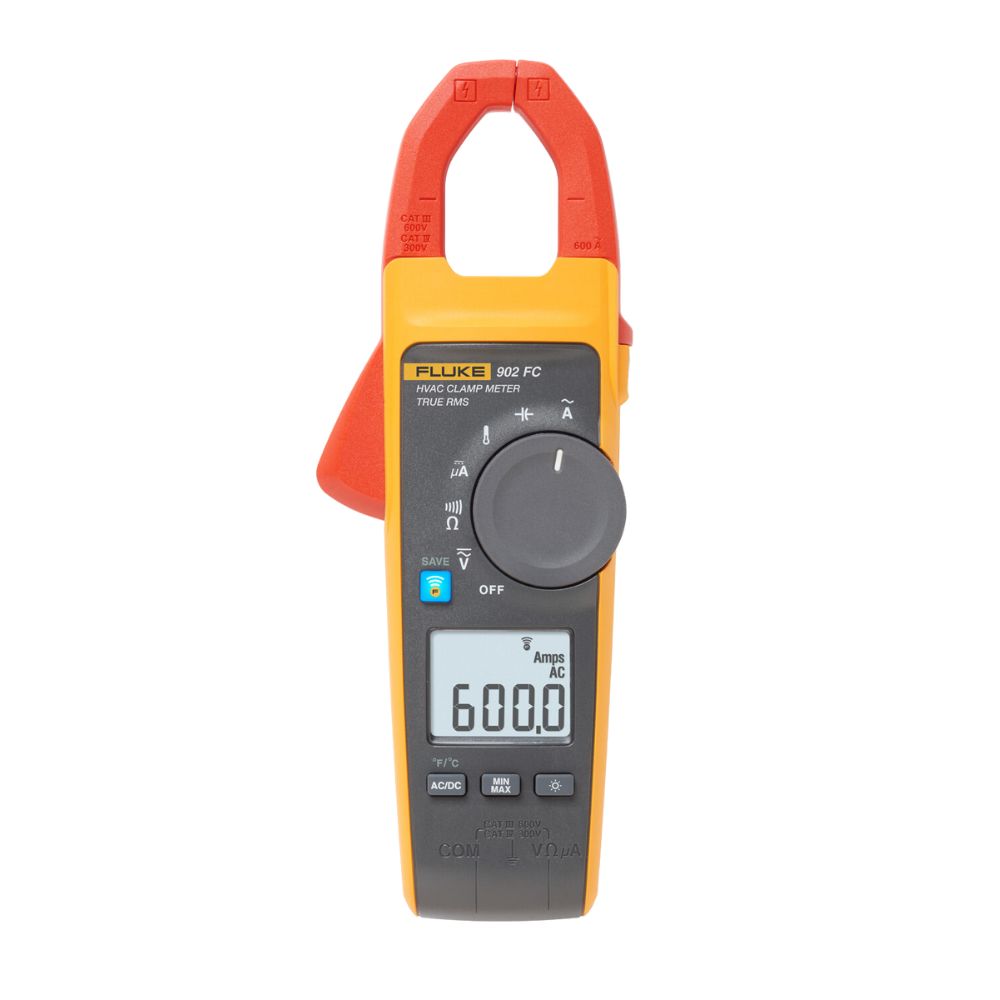 Fluke 902 FC True-RMS HVAC Clamp Meter - 2