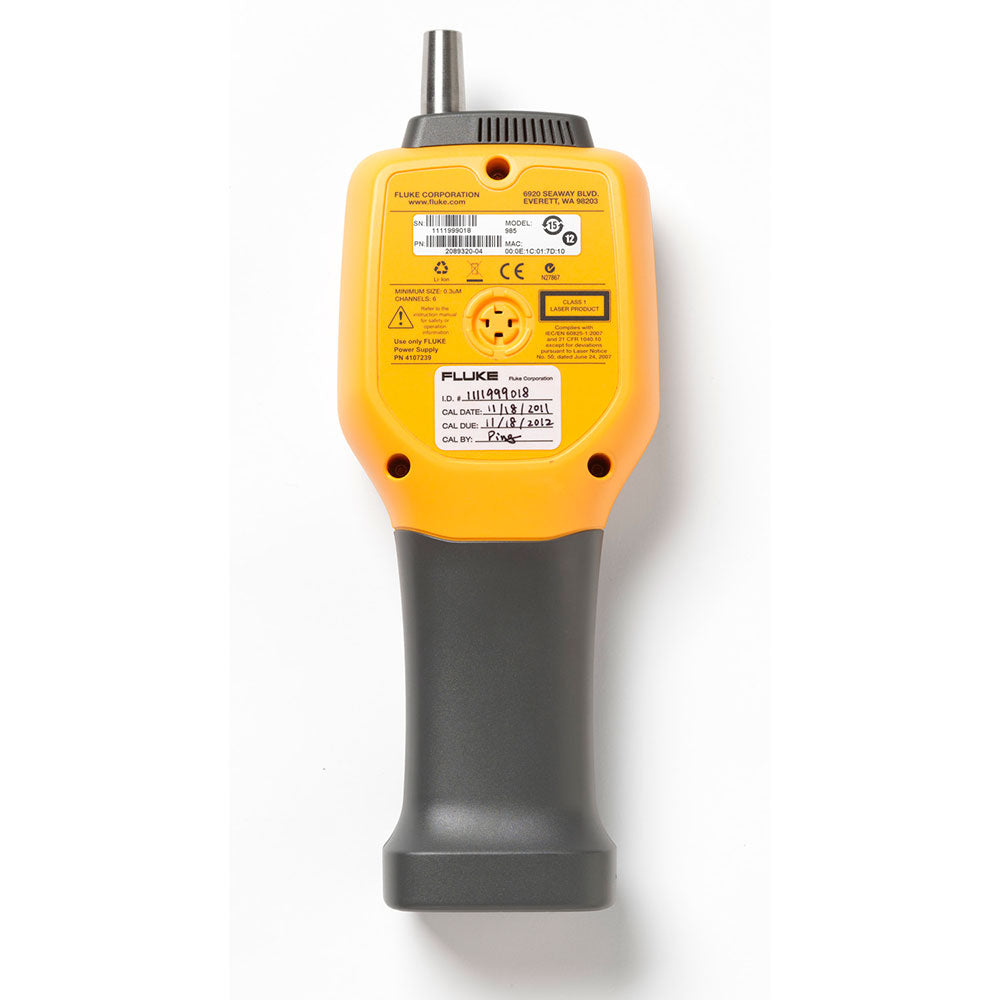 Fluke 985 6-CH Portable Indoor AIR Particle Counter - 2