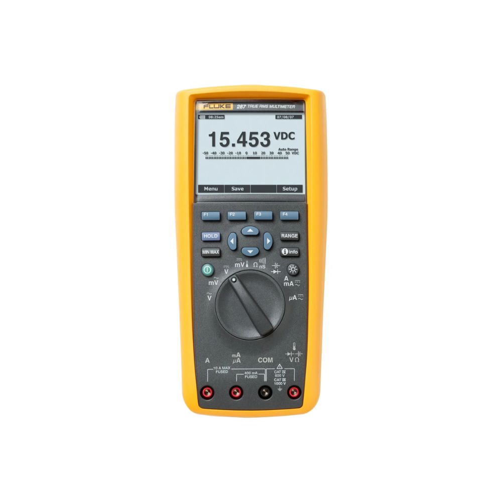 Fluke FLK-287/FVF/IR3000 287 Industrial Logging Digital Multimeter Combo Kit with Fluke Connect Compatibility and FlukeView Software - 2