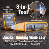 Fluke FLK-BK120-107 107 DMM and BK120 Breaker Finder Bundle - 4