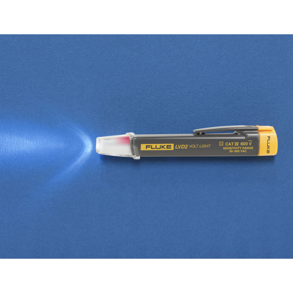 Fluke LVD2 Volt Light Non Contact Voltage Detector & LED Flashlight - 3