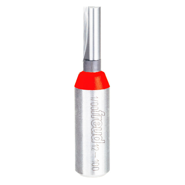 Freud 12-100 1/4" (Dia.) Double Flute Straight Bit (Double Grind)