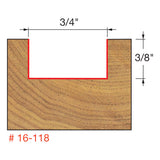 Freud 16-118 3/4" (Dia.) Mortising Bit - 2