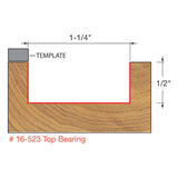 Freud 16-523 1-1/4" (Dia.) Mortising Bit - 2