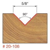 Freud 20-106 5/8" (Dia.) V Grooving Bit - 2