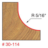 Freud 30-114 1/2" Radius Cove Bit - 2