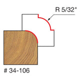 Freud 34-106 5/32" Radius Rounding Over Bit - 2