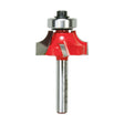 Freud 34-110 1/4" Radius Rounding Over Bit (Quadra-Cut)