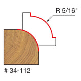 Freud 34-112 5/16" Radius Rounding Over Bit (Quadra-Cut) - 2