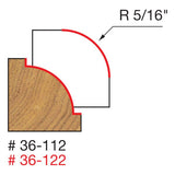 Freud 36-122 5/16" Radius Beading Bit (Quadra-Cut) - 2