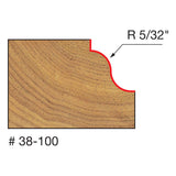 Freud 38-100 1-1/16" (Dia.) Roman Ogee Bit (Quadra-Cut) - 2