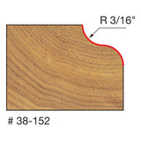 Freud 38-152 1-1/4" (Dia.) Ogee Bit (Quadra-Cut) - 2