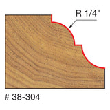 Freud 38-304 1-9/16" (Dia.) Cove & Bead Bit - 2