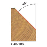 Freud 40-106 1-3/4" (Dia.) Chamfer Bit - 2